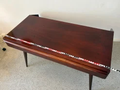 Deutscher Mid-Century Schreibtisch mit Bücherregal, 1950er