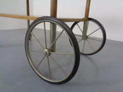 Deutscher Palisander Servierwagen von Walter Wirz für Wilhelm Renz, 1960er