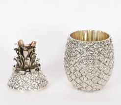 Deutscher Vintage Ananas Eiskübel von WMF, 1960er