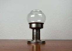 Deutscher Vintage Kerzenhalter mit Laterne von Föhl