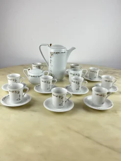 Deutsches Bareuther Bavaria Kaffeeservice, 1980er, 13 . Set