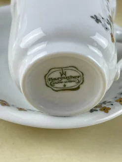 Deutsches Bareuther Bavaria Kaffeeservice, 1980er, 13 . Set