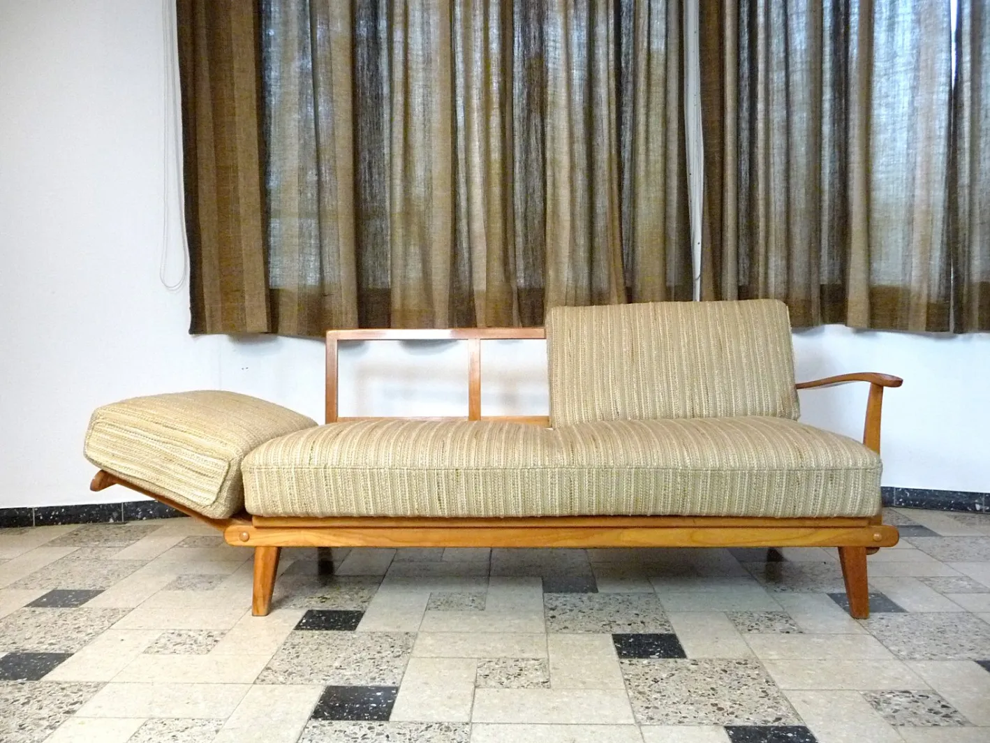 Deutsches Mid-Century Tagesbett von Wilhelm Knoll, 1950er