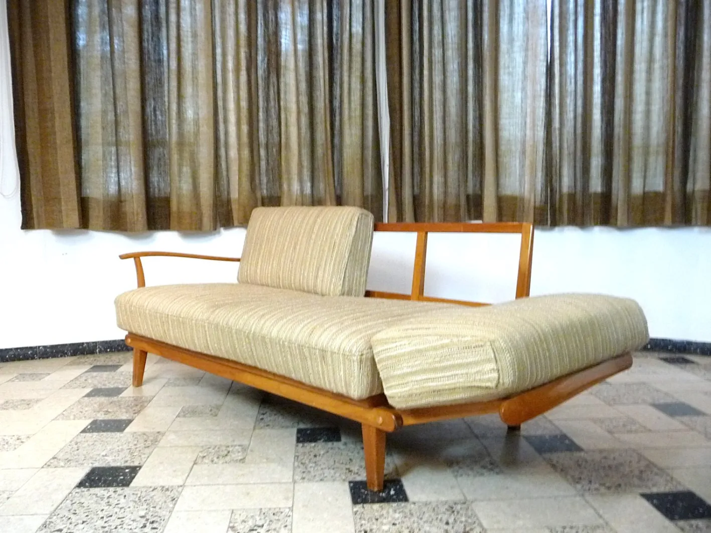 Deutsches Mid-Century Tagesbett von Wilhelm Knoll, 1950er