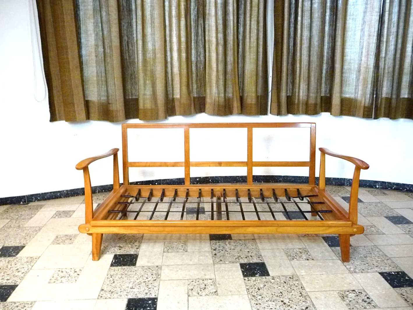 Deutsches Mid-Century Tagesbett von Wilhelm Knoll, 1950er