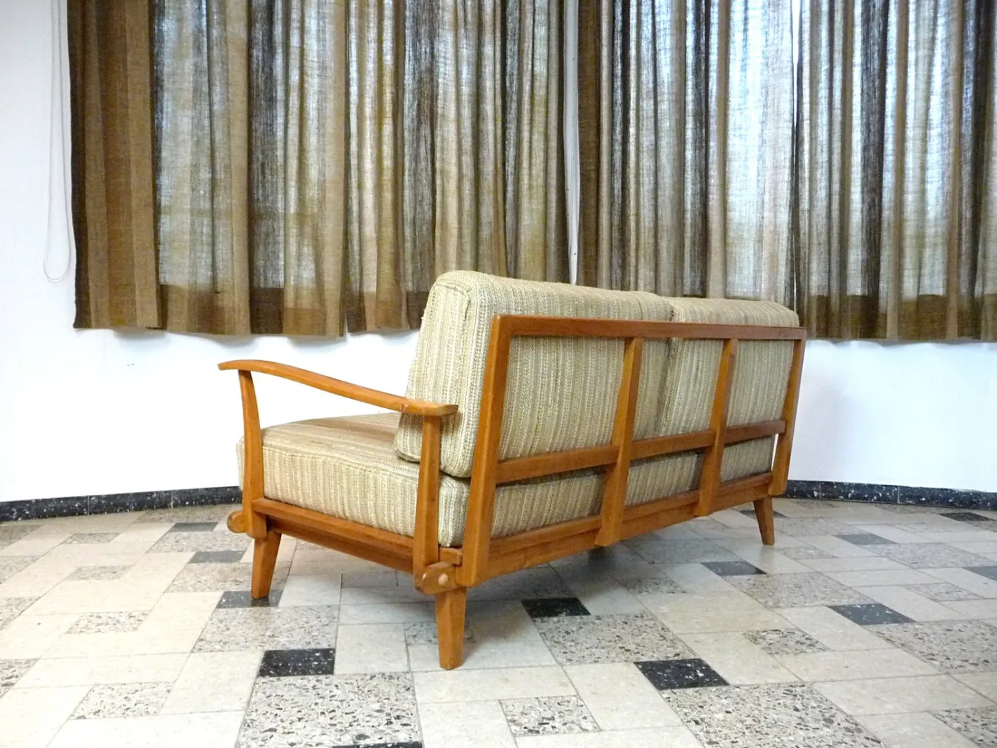 Deutsches Mid-Century Tagesbett von Wilhelm Knoll, 1950er