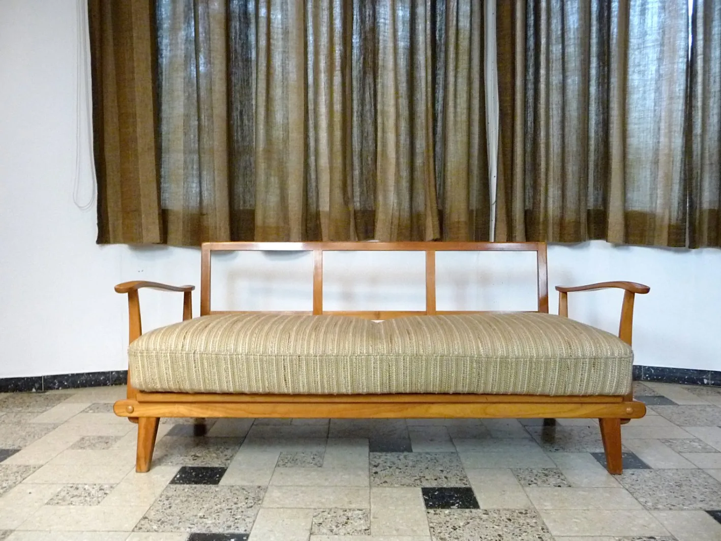 Deutsches Mid-Century Tagesbett von Wilhelm Knoll, 1950er