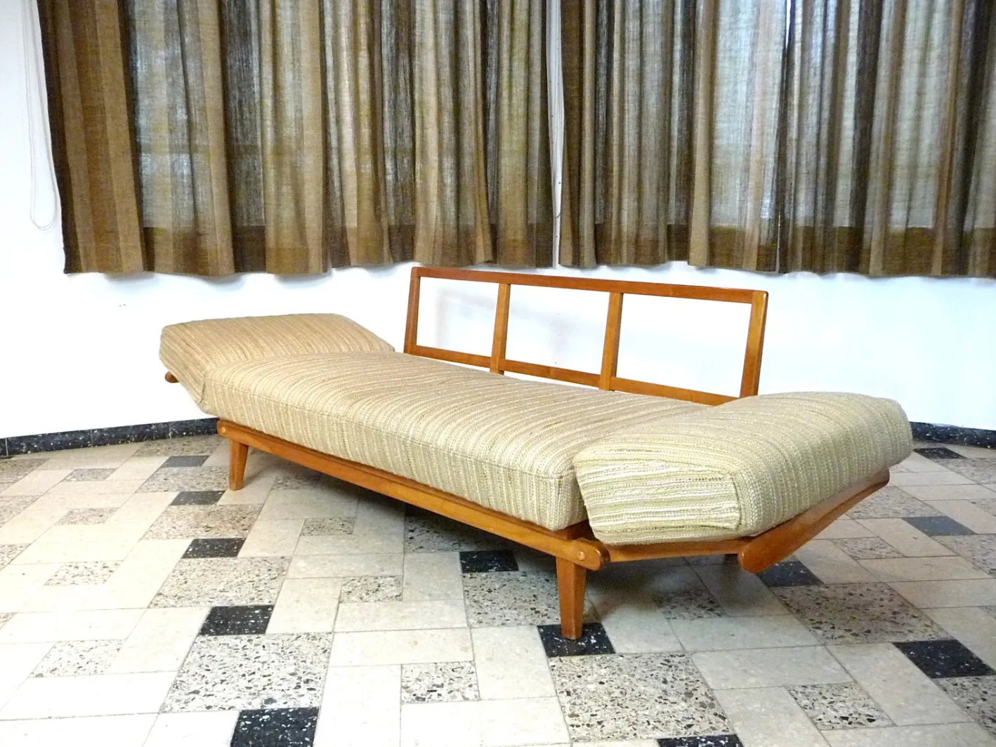 Deutsches Mid-Century Tagesbett von Wilhelm Knoll, 1950er