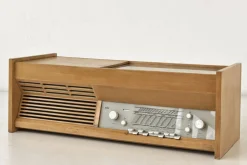 Deutsche Stereo Radio Phono Kombination von Hans Gugelot für Braun, 1958