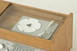 Deutsche Stereo Radio Phono Kombination von Hans Gugelot für Braun, 1958