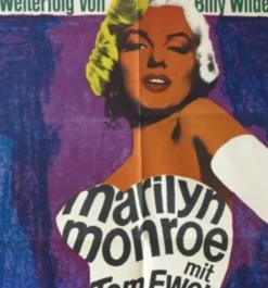 Deutsches Vintage Das Verflixte 7. Jahr Poster, 1965