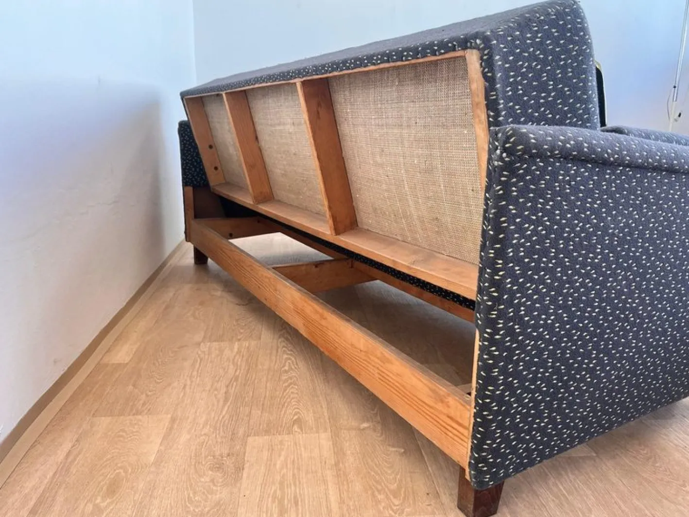 Deutsches Vintage Schlafsofa, 1970er