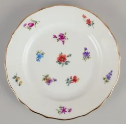 Deutsche Teller aus Porzellan, 1930er, 8 Set