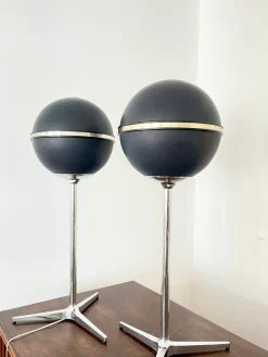 Deutsche Vintage Audiorama 7000/8000 Kugelförmige Lautsprecher von Grundig, 1970er, 2er Set