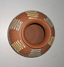 Deutsche Vintage Keramikvase, 1960er