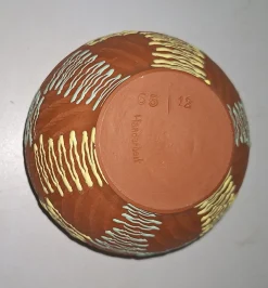 Deutsche Vintage Keramikvase, 1960er