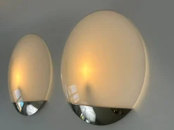 Deutsche Wandlampen Vega von Florian Schulz, 1990er, 2er Set
