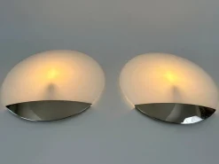 Deutsche Wandlampen Vega von Florian Schulz, 1990er, 2er Set