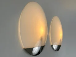 Deutsche Wandlampen Vega von Florian Schulz, 1990er, 2er Set