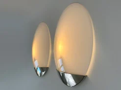Deutsche Wandlampen Vega von Florian Schulz, 1990er, 2er Set