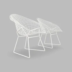 Diamond Chairs von Knoll International, 2er Set