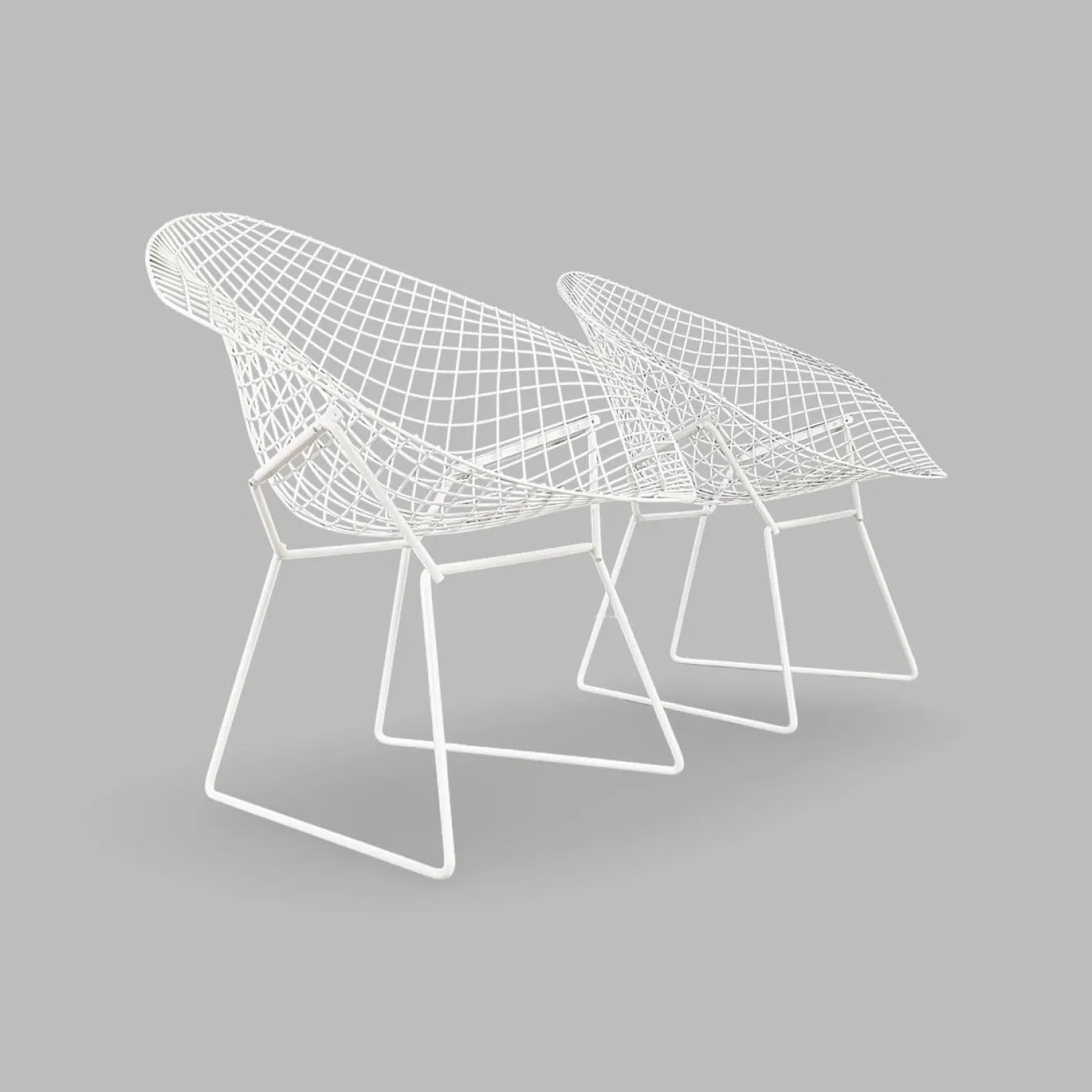 Diamond Chairs von Knoll International, 2er Set