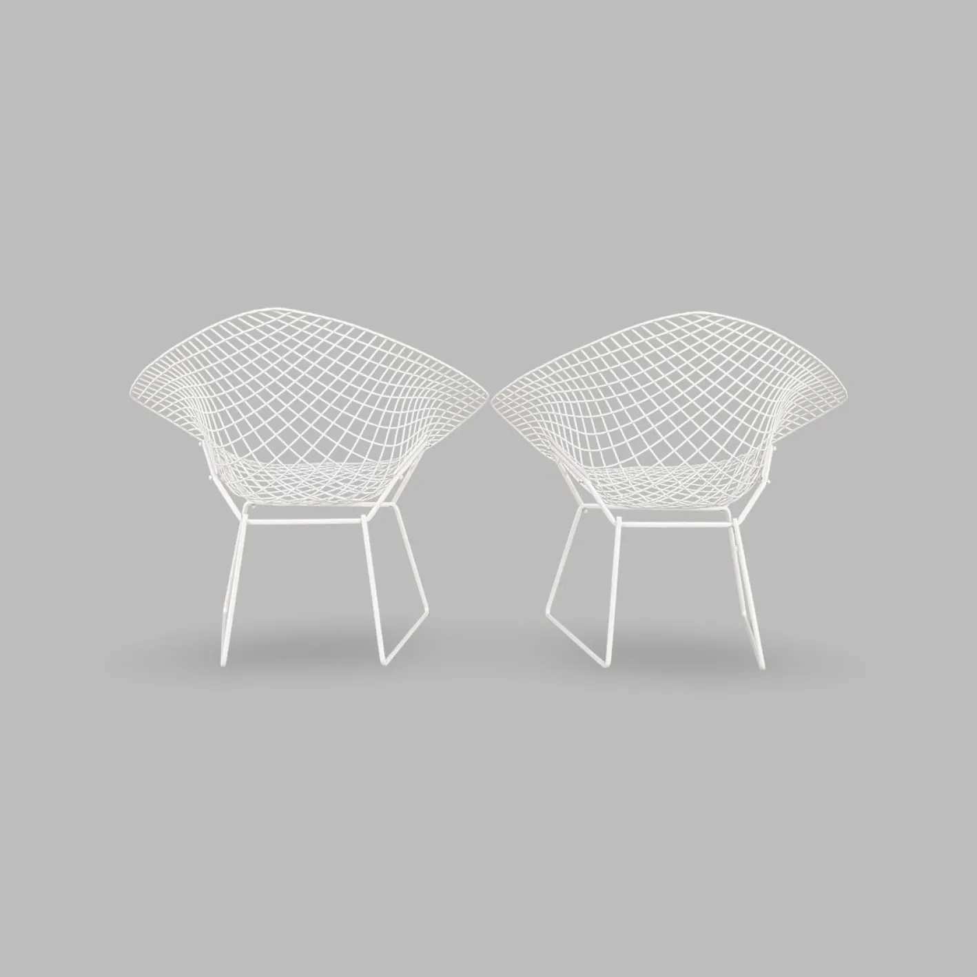 Diamond Chairs von Knoll International, 2er Set