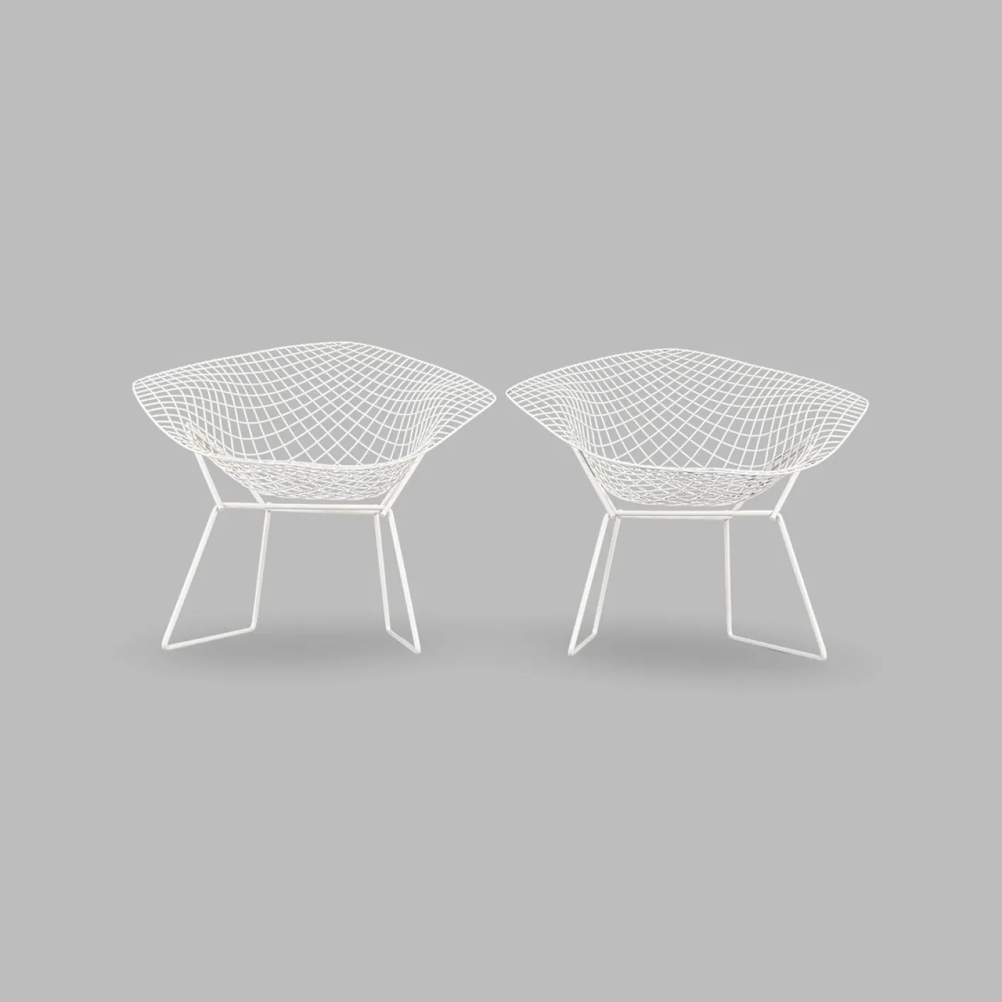 Diamond Chairs von Knoll International, 2er Set