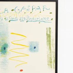 Dibujos De Picasso, 1961, Lithografie Poster, gerahmt, Limitierte Auflage