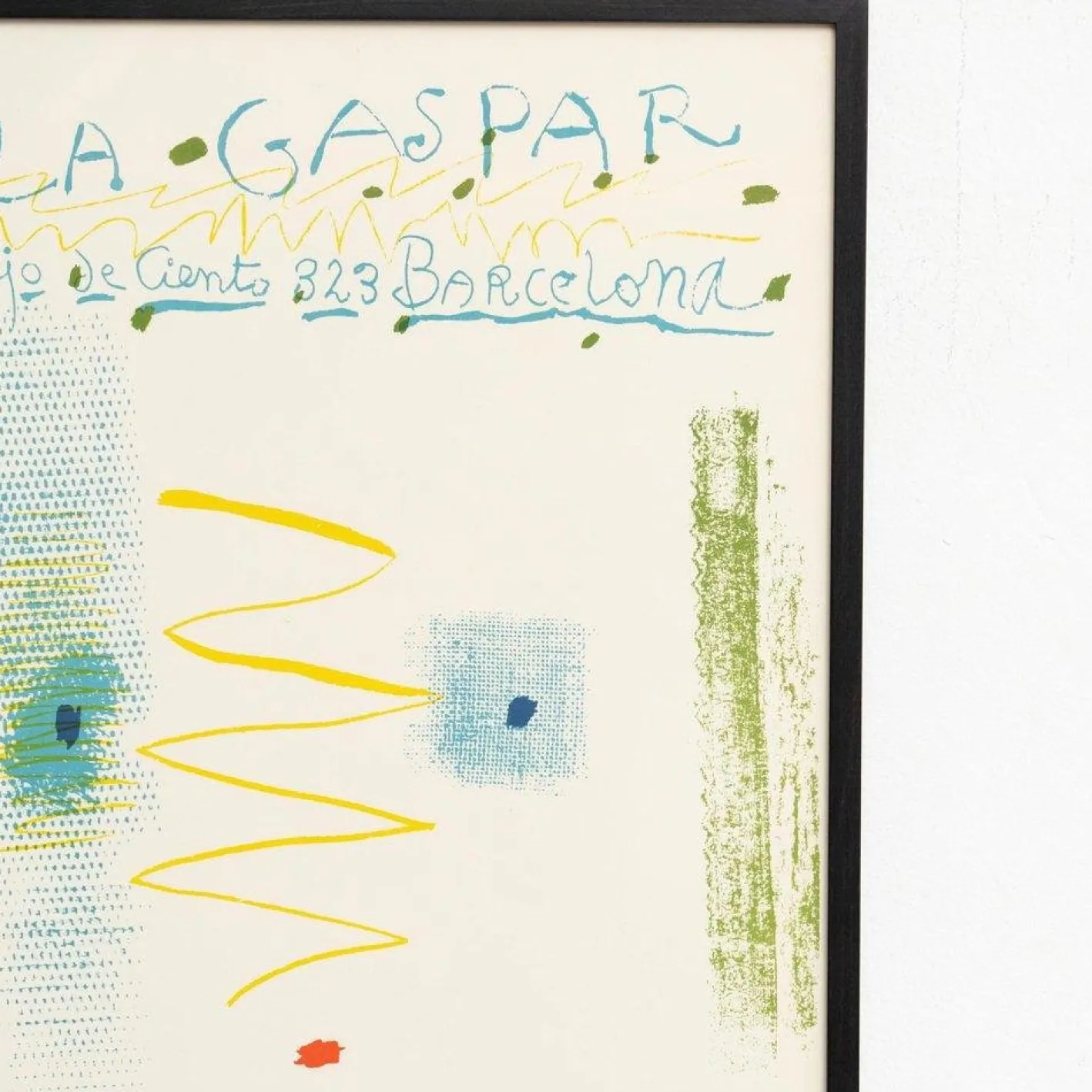 Dibujos De Picasso, 1961, Lithografie Poster, gerahmt, Limitierte Auflage
