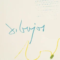 Dibujos De Picasso, 1961, Lithografie Poster, gerahmt, Limitierte Auflage