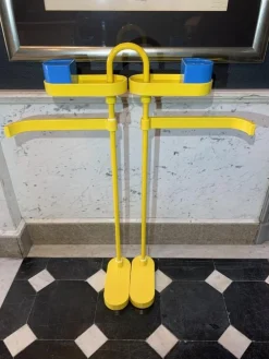 Diener / Handtuchhalter von Metalplastica Lucchese, Italien, 1980er