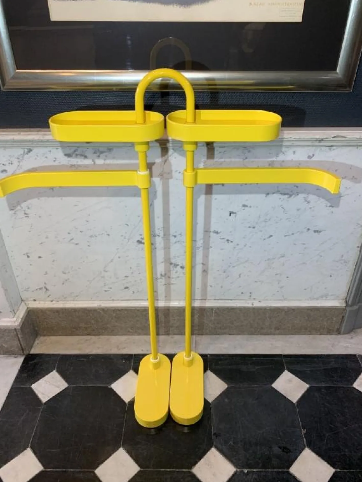 Diener / Handtuchhalter von Metalplastica Lucchese, Italien, 1980er