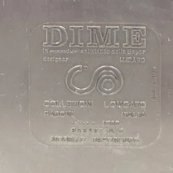 Dime Rolling Aufbewahrungsbehälter von Marcello Siard für Collezioni Longato, Italien, 1970er