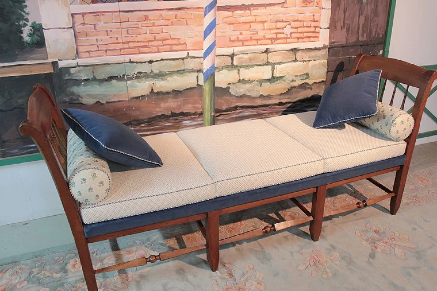 Directoire Tagesbett aus Buche, 18. Jh.