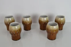 Ditmar Urbach zugeschriebene Tassen, 1950er, 6er Set