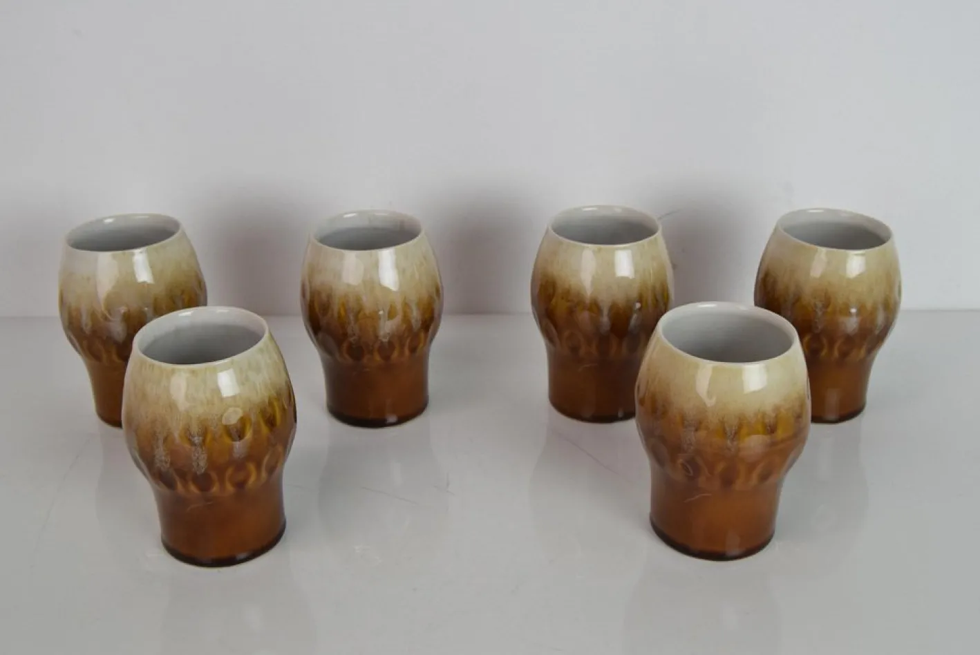 Ditmar Urbach zugeschriebene Tassen, 1950er, 6er Set