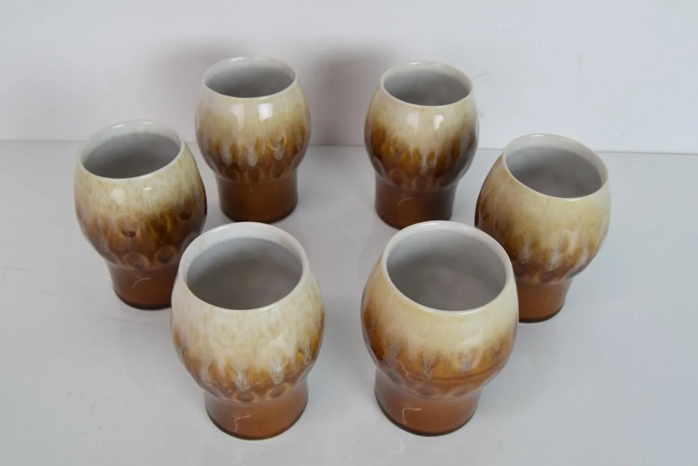 Ditmar Urbach zugeschriebene Tassen, 1950er, 6er Set