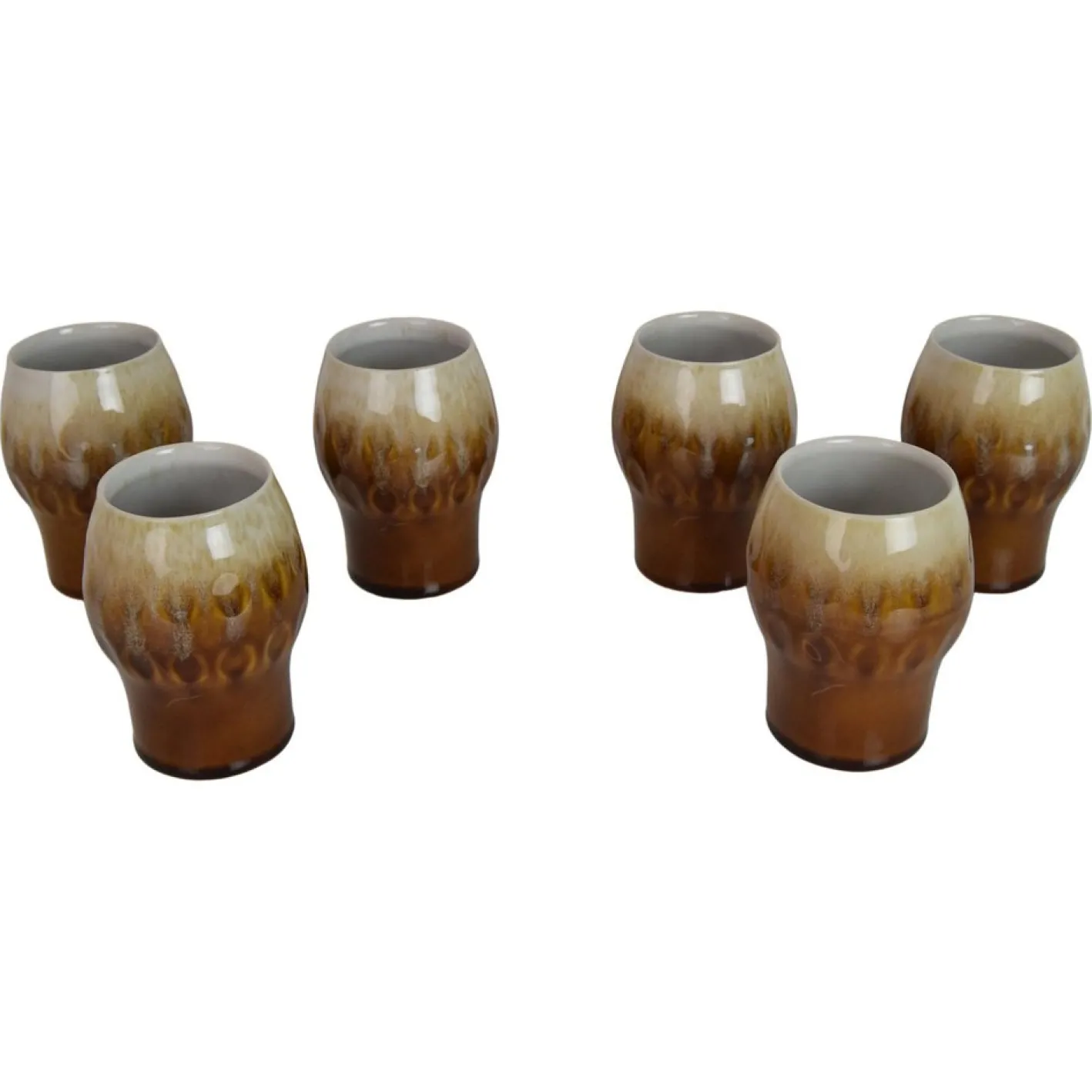 Ditmar Urbach zugeschriebene Tassen, 1950er, 6er Set