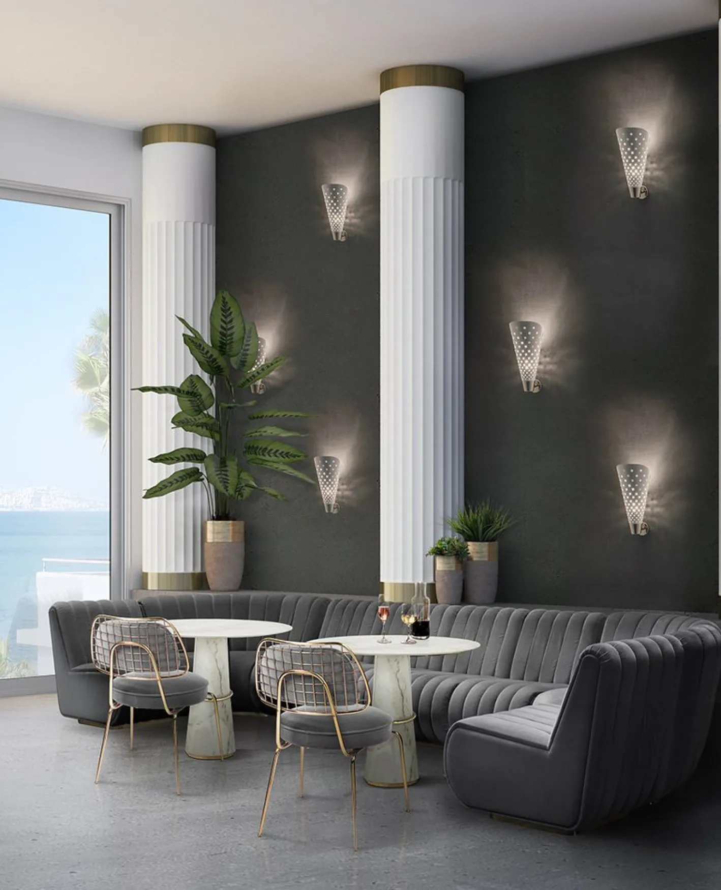 Dizzy Wandlampe von Delightfull