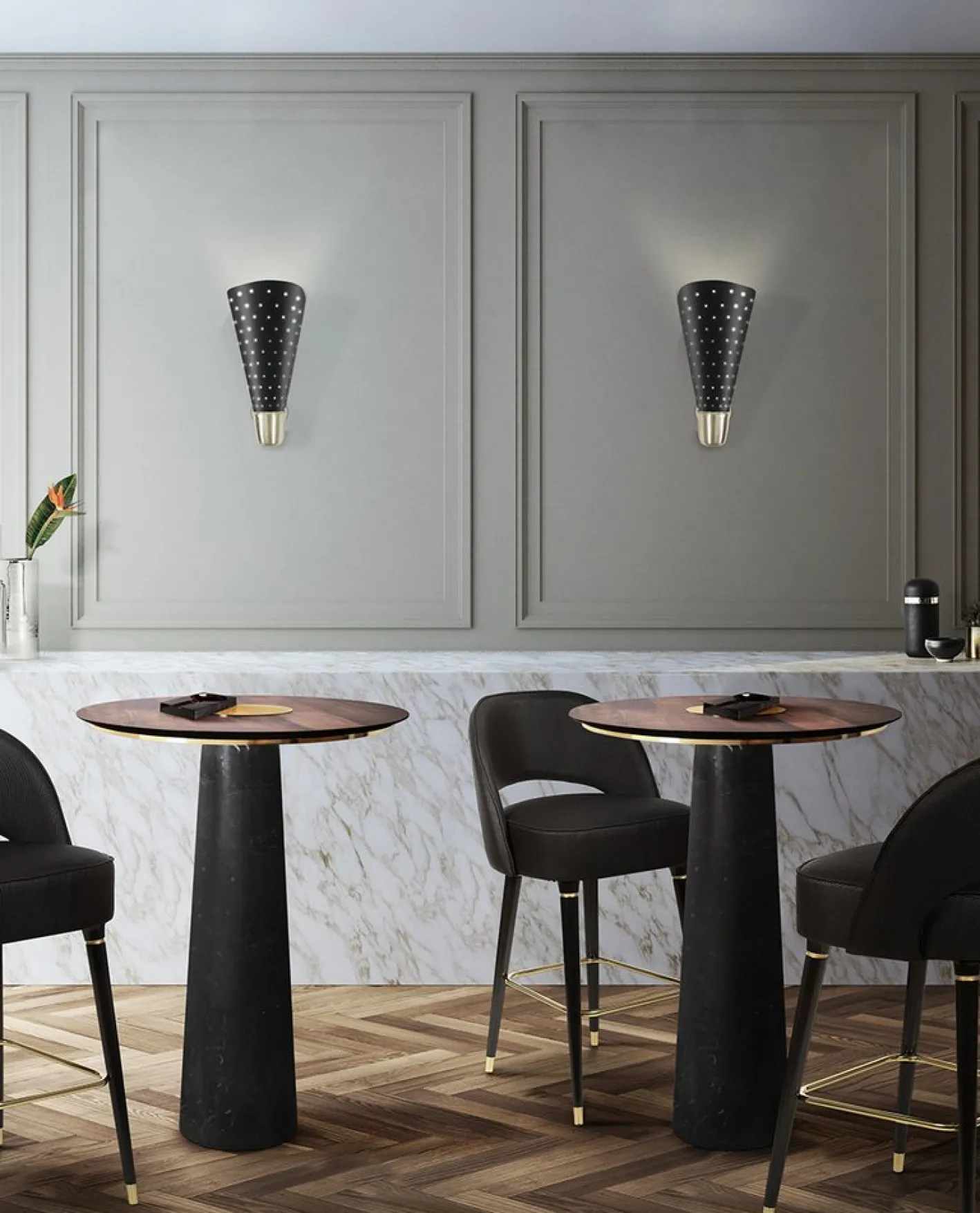 Dizzy Wandlampe von Delightfull