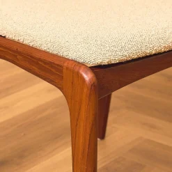 Dänische Esszimmerstühle aus Teak, 1950