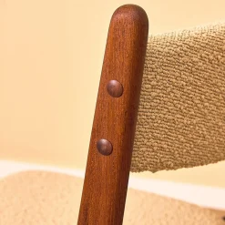 Dänische Esszimmerstühle aus Teak, 1950
