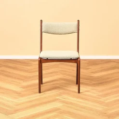 Dänische Esszimmerstühle aus Teak, 1950