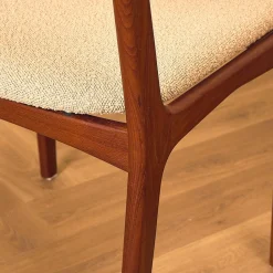 Dänische Esszimmerstühle aus Teak, 1950