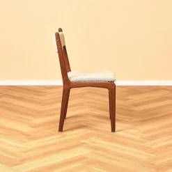 Dänische Esszimmerstühle aus Teak, 1950