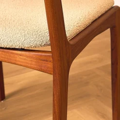 Dänische Esszimmerstühle aus Teak, 1950