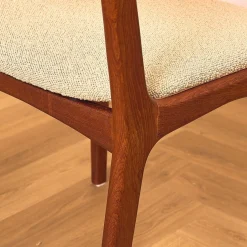 Dänische Esszimmerstühle aus Teak, 1950