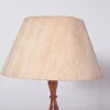 Dänische Holz Stehlampe, 1950er