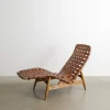 Dänische Mid-Century Chaiselongue aus Holz von Arne Vodder für Bovirke, 1950er